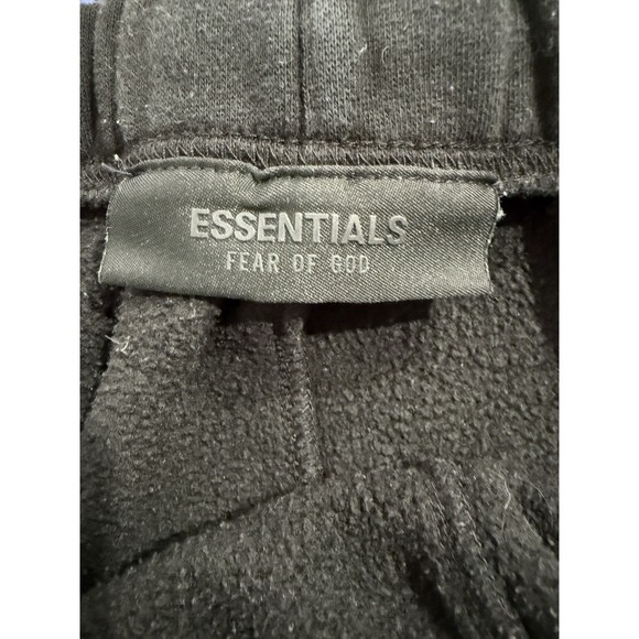 Essential Fear Of God Sweat Shorts Black Size Unisex XLarge - Picture 6 of 11